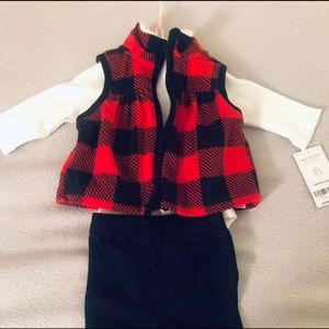 Carter's Baby Girl Warm Winter Outfit Newborn